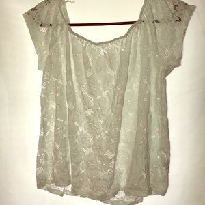 Off Shoulder Lace Top